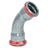 Bogen 45° I-I