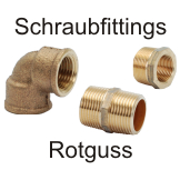 Schraubfittinge Rotguss