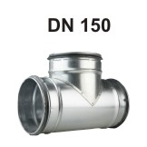 Wickelfalz - Abzweigstück DN 150