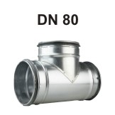 Wickelfalz - Abzweigstück DN 80