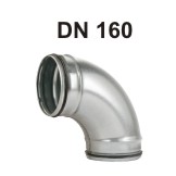 Wickelfalz - Bogen DN 160