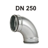 Wickelfalz - Bogen DN 250