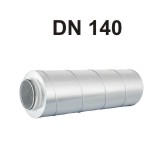 Wickelfalz - Rohrschalldämpfer DN 140