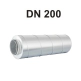 Wickelfalz - Rohrschalldämpfer DN 200