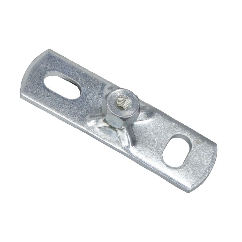 BIS Wandplatte 670, 80x25x3 mm, M8 