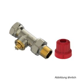 Danfoss MIO Ventilgehäus­e M30x1,5, Durchgang, DN20­ R 3/­4, matt vernickelt