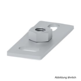 POLOPLAST POLO-CLIP RBT-2-Loch-Grundplatte M 10