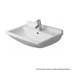 Duravit Starck 3 Waschtisch 650 x 485 mm, weiß, 0300650000