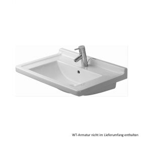 Duravit Starck 3 Waschtisch 700 x 490 mm, weiß, 0304700000