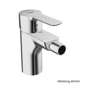 Hansa Hansaligna Einhand-Bide­tbatterie mit Ablaufgarn­. verchromt, 06063203