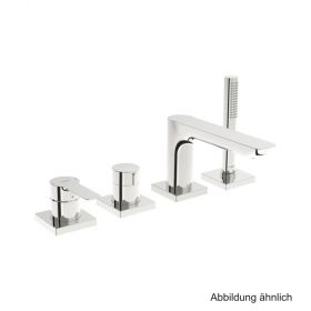 Hansa Hansaligna Fertigmontageset für Wanne/Brause, 72 mm, 06442473