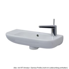 Duravit D-Code Handwaschbecken 50 x 22 cm mit Hahnloch rechts, weiss