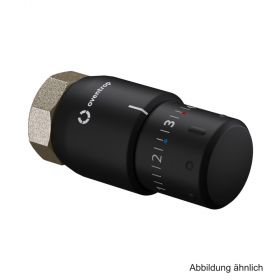 Oventrop Thermostat Uni SH M30 x 1,5, 7-28 C/0*1-5/Flüssigfühler, schwarzmatt