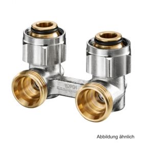 Oventrop ZB-Absperrwinkelverschraubung Multiflex F, G3/4"ÜM x G3/4"AG, Durchgang