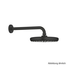 GROHE Tempesta 210 Kopfbrauseset 286mm 1 Strahl 9,5l matt black, 1022182430