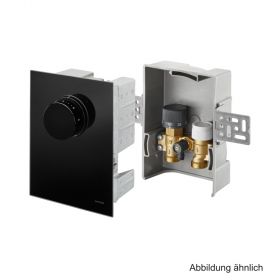 Oventrop Unibox T-RTL Thermostat, RTL, Echtglas schwarz, 1022771