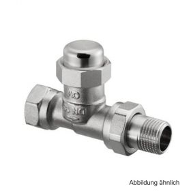 Oventrop Combi LR Rücklaufverschraubung DN10, 3/8", PN10, Durchgang, 1027662