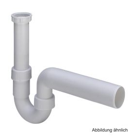 Viega Siphon f. Spüle 1 1/2"G, DN40, ohne Abwasserschlauchanschluss, Kunststoff