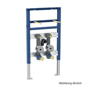 Geberit Duofix Element für WT, 82-98cm, Standarmatur, 2 WZ-Strecken, UP-KH