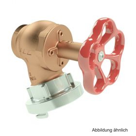 Kemper Schlauchanschlussventil für Wandhydrant Typ F, AG 2", 11200050