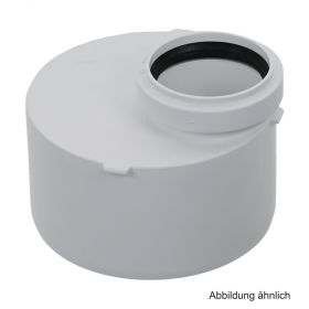 Rehau Raupiano plus Übergangsrohr kurz DN 50/40