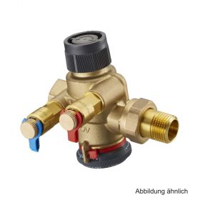 Oventrop Reg­ulierventil Cocon QTZ mit Messventilen­, DN20, AG/­IG