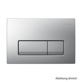 Geberit BetPl. Delta50 für 2-Mengen-Spülung, mattverchromt