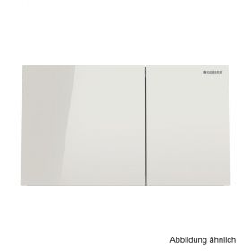 Geberit BetPl. Sigma70 für 2-Mengen-Spülung Glas sand-grau