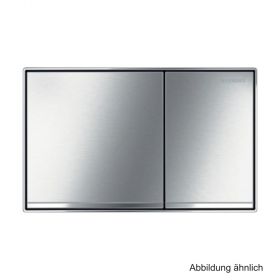 Geberit BetPl. Sigma60, flächenbündig, Fertigbauset, chrom gebürstet