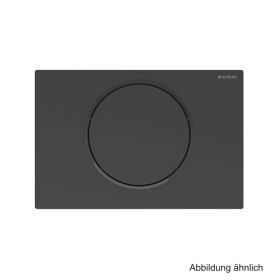 Geberit Betätigungsplatte Sigma10 für Spül-Stopp-Spülung schwarz