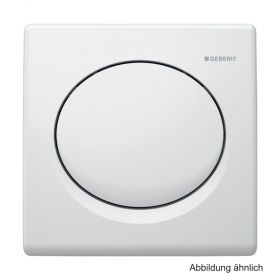 Geberit UR-Strg. mit pneumatischer Spülausl., BetPl. Kst., Basic: weiß-alpin