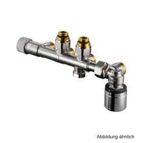 Oventrop Anschlussarmatur Multiblock TQ-RTL, Eck, Rp 1/2"AG, mit Q-Tech, 1184076