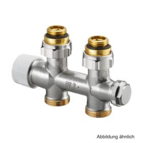 Oventrop Anschlussarmatur Multiblock T, 1/2" AG x 3/4" AG, Durchgang, 1184083