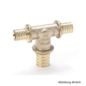 Rehau T-Stück, Abgang erweitert, 20 x 2,0 - 25 x 2,3 - 20 x 2,0 mm