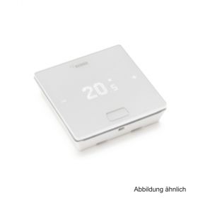 Rehau Nea Smart 2.0 Raumregler Funk mit Temp.-∕Feuchtefühler, weiß (HRW)