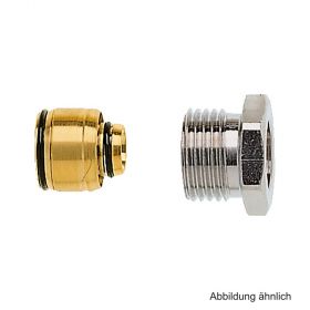 HEIMEIER Klemmverschraubung vernickelt für Verbundrohr 16x2 mm und Rp 1/2" IG