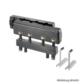 Oventrop Verteilerbalken für Regumat DN20, für 3 Heizkreise, Stahl, 1351483