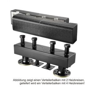 Oventrop Verteilerbalken für Regumat-220/280 DN40/50 für 4 Heizkreise, 1351694