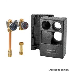 Oventrop Station Regumat S-130 DN20 mit Wilo PARA 15-130/6-43/SC-9, 1355059