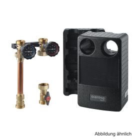 Oventrop Station Regumat S-180 kurze Bauform DN25 mit Grundfos Alpha 2.1 25-60