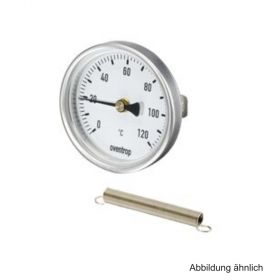 Oventrop Anliege-Thermometer für Verteiler Temperaturbereich: 0-120°C, 1404095