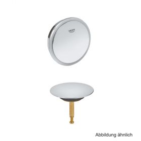GROHE Talento Ab-/Überlaufgarnitur Fertigset ohne Unterbau chrom, 19025000