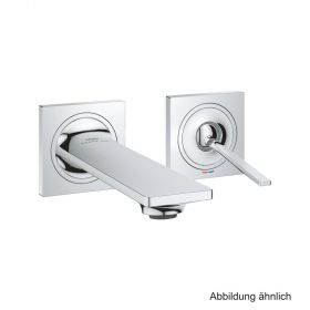 GROHE Allure 2-L-WT-Wandbatterie Ausl. 154mm chrom, 19309002