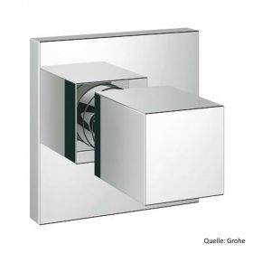 GROHE EUROCUBE UP-Ventil Oberbau,1/2",3/4",1",Metallgriff 16-38mm,chrom 19910000