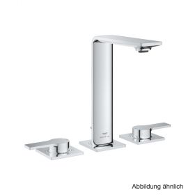 GROHE Allure 3-Loch-WT-Batterie mit Hebelgriffen chrom, 20188001