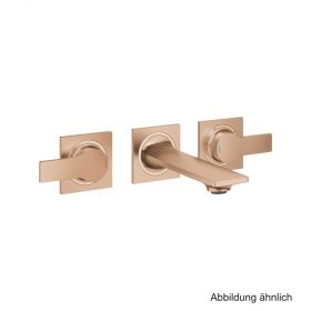 GROHE Allure 3-L-WT-Wandbatterie Ausl. 150mm warm sunset gebürstet, 20189DL2