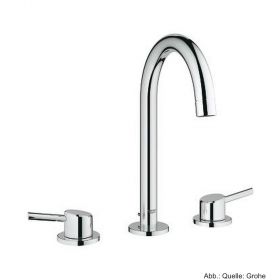 GROHE Concetto 3-Loch-WT-Batterie Zugstangen-Ablaufgarnitur chrom, 20216001