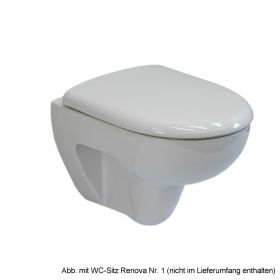 Geberit Wand-Tiefspül-WC Renova Compact, weiß KeraTect, 203245600