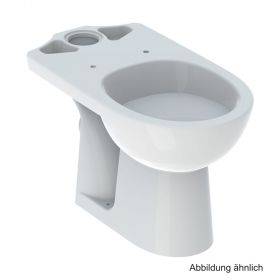Geberit Stand-Tiefspül-Kombi-WC Renova, Abgang waagerecht, weiß, 203820000