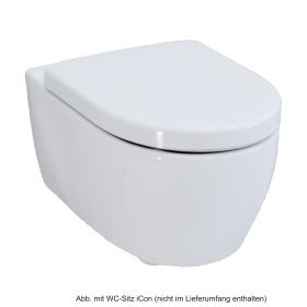 Geberit Wand-Tiefspül-WC iCon ohne Spülrand/Rimfree, weiss KeraTect, 204060600